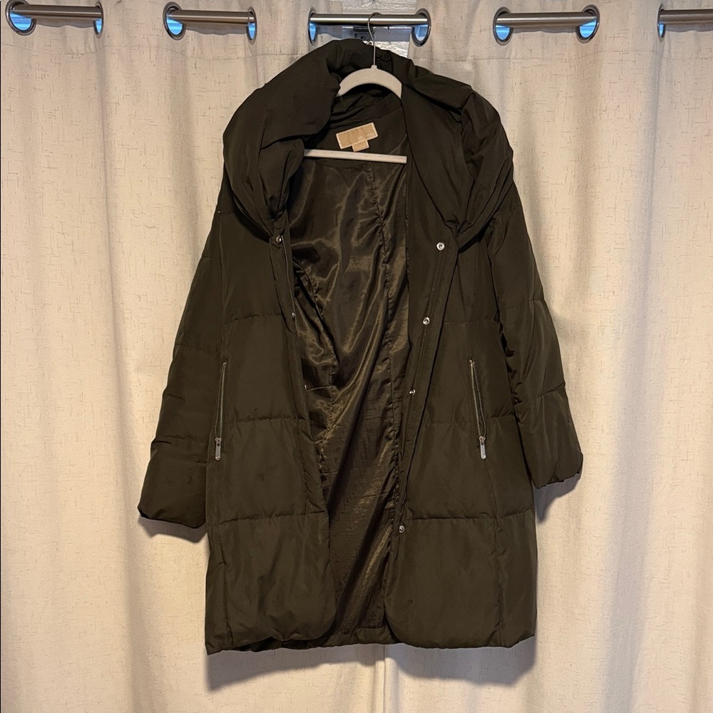 Michael Kors’ Women's Olive Green Puffer Jacket